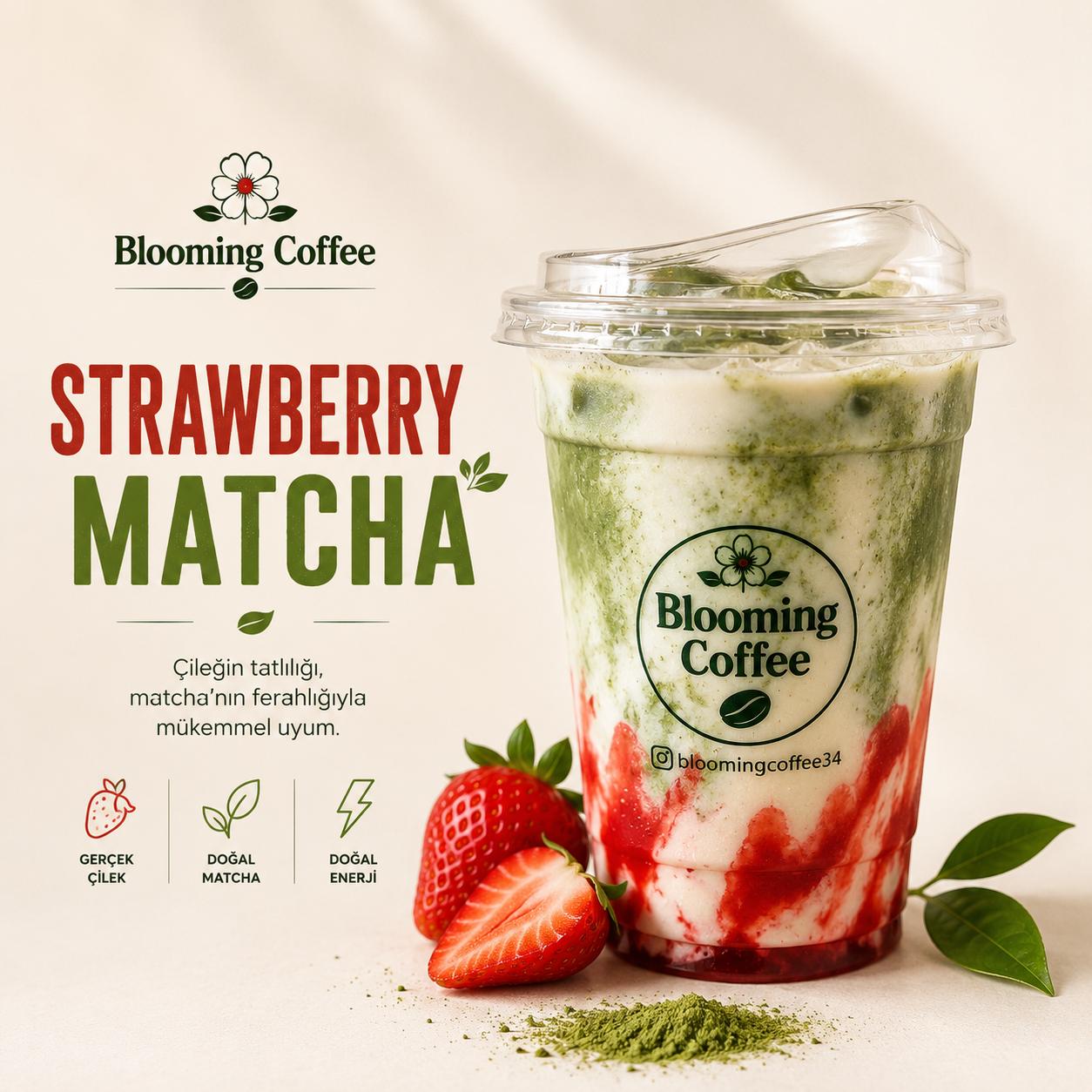 Strawberry Matcha